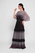 Load image into Gallery viewer, Celine Black And Silver Metallic