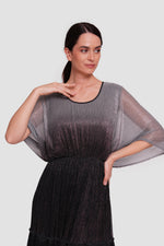 Load image into Gallery viewer, Celine Black And Silver Metallic