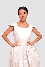 Load image into Gallery viewer, Storm Ombre Floral Print Pleated Sleeveless Maxi Dress