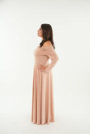 The Serena off shoulder Jersey dress