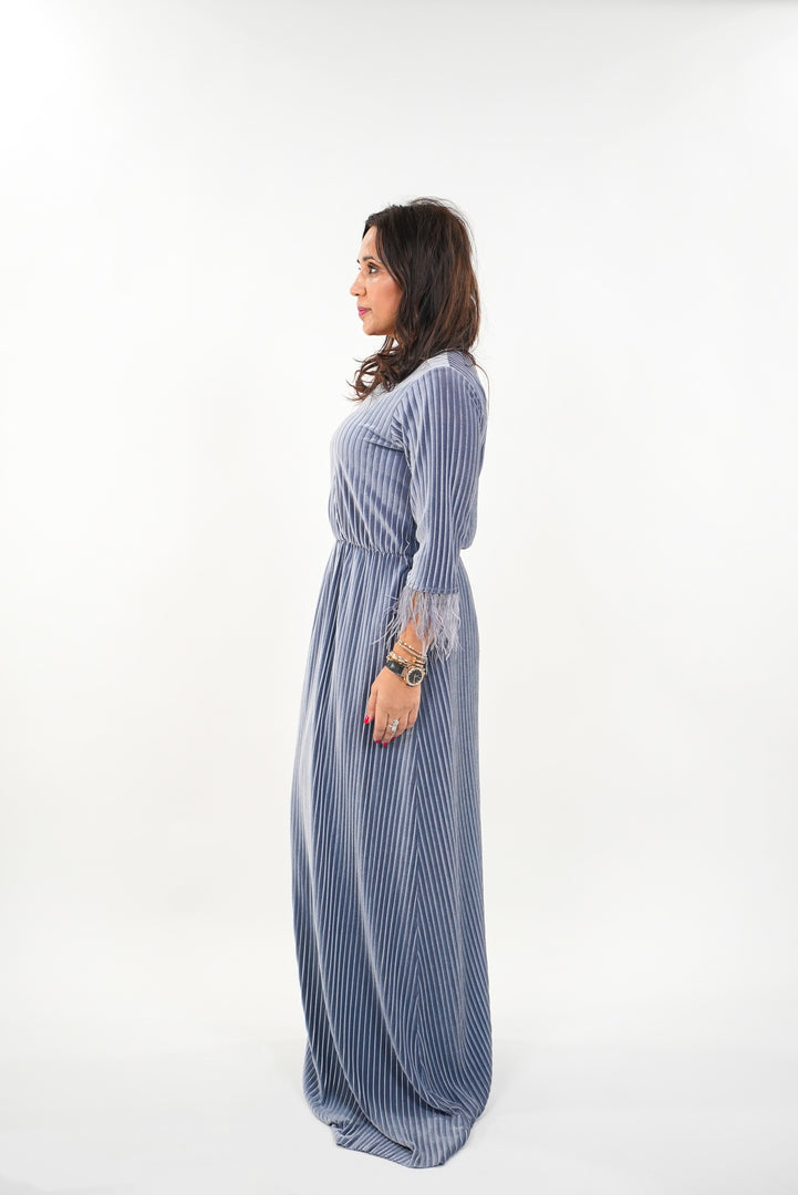 The Lunar Velvet Dress